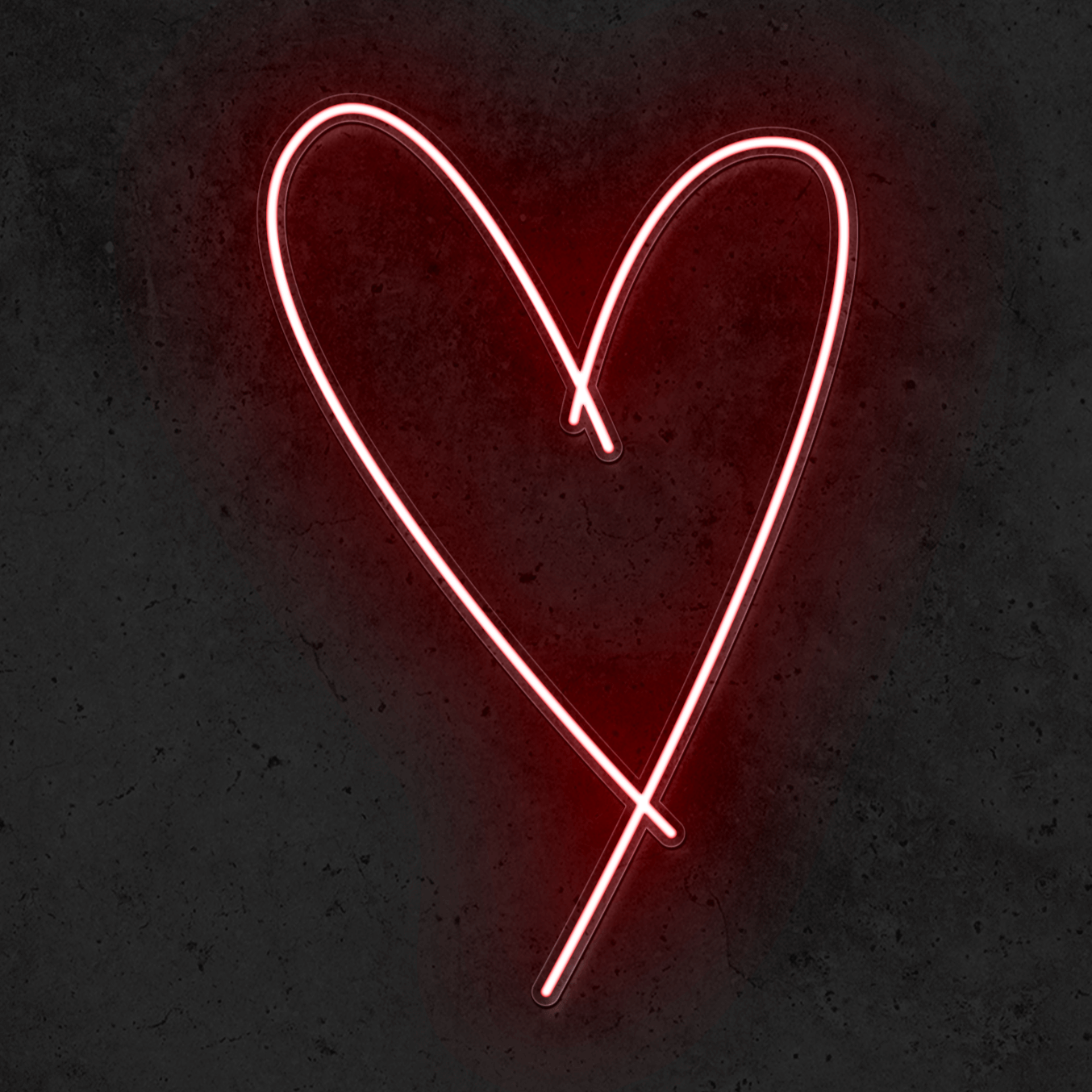 Heart - Good Vibes Neon
