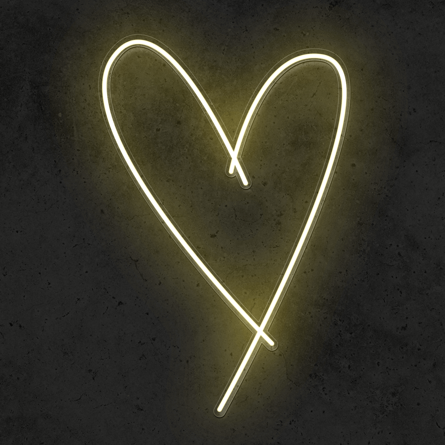 Heart - Good Vibes Neon