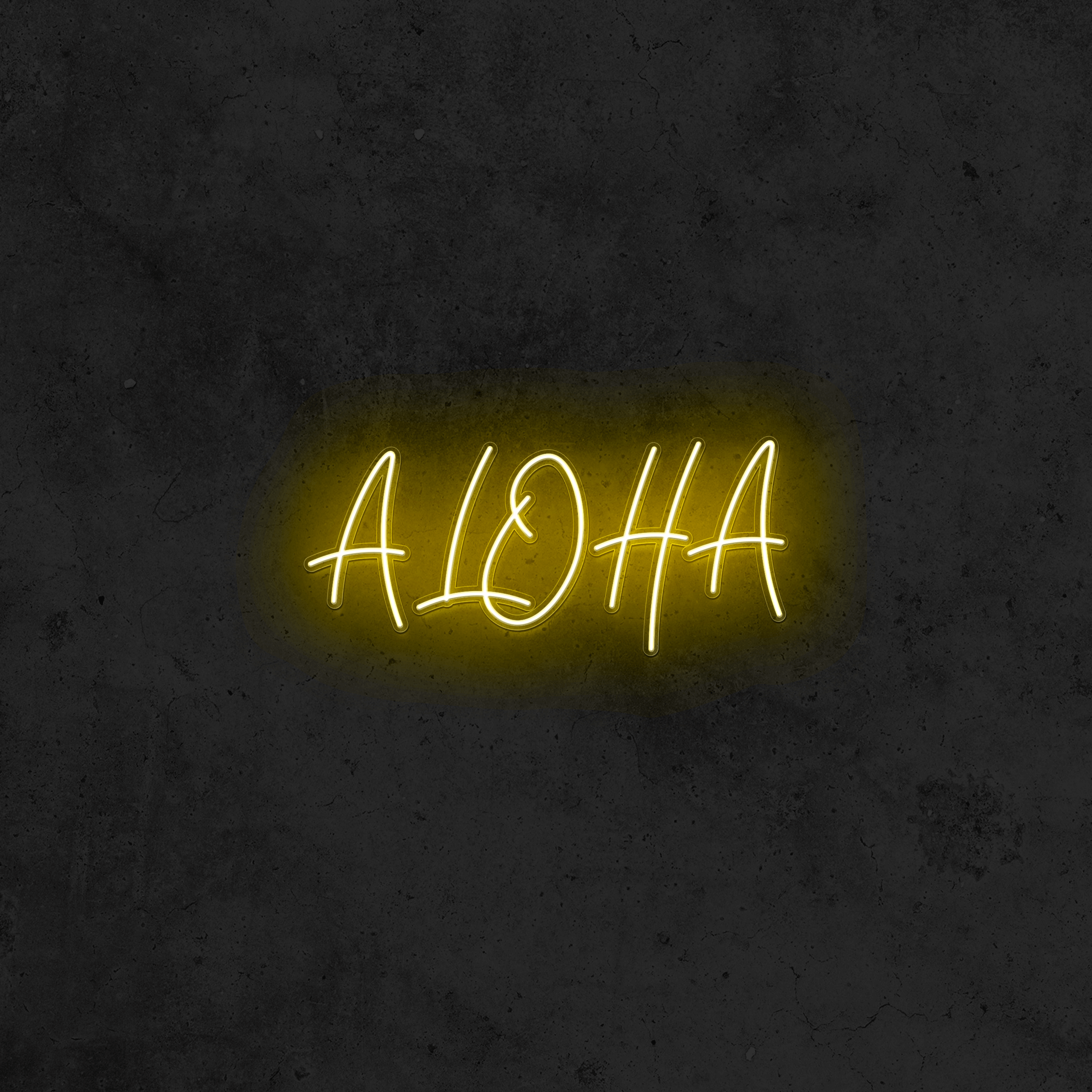 ALOHA - Good Vibes Neon