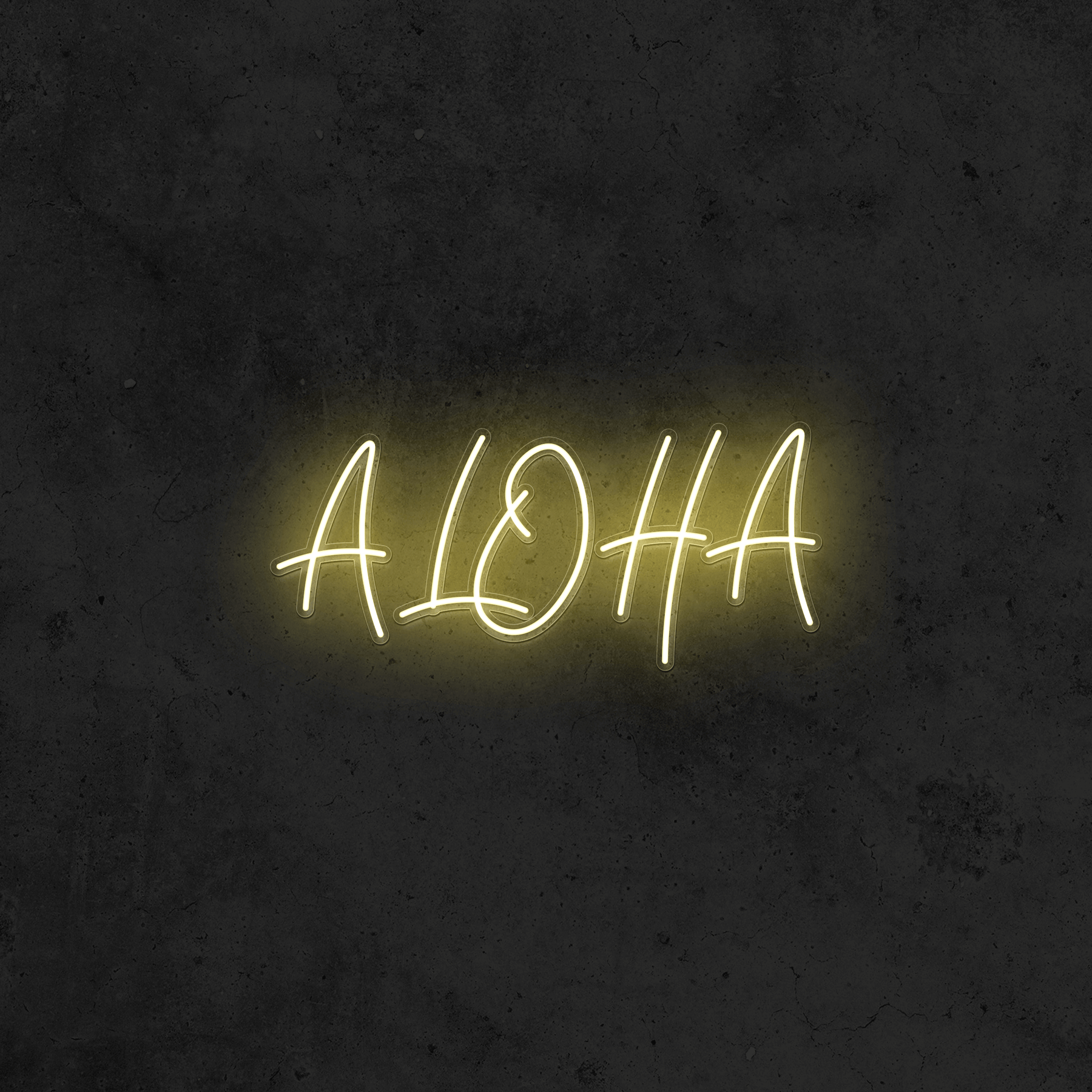 ALOHA - Good Vibes Neon