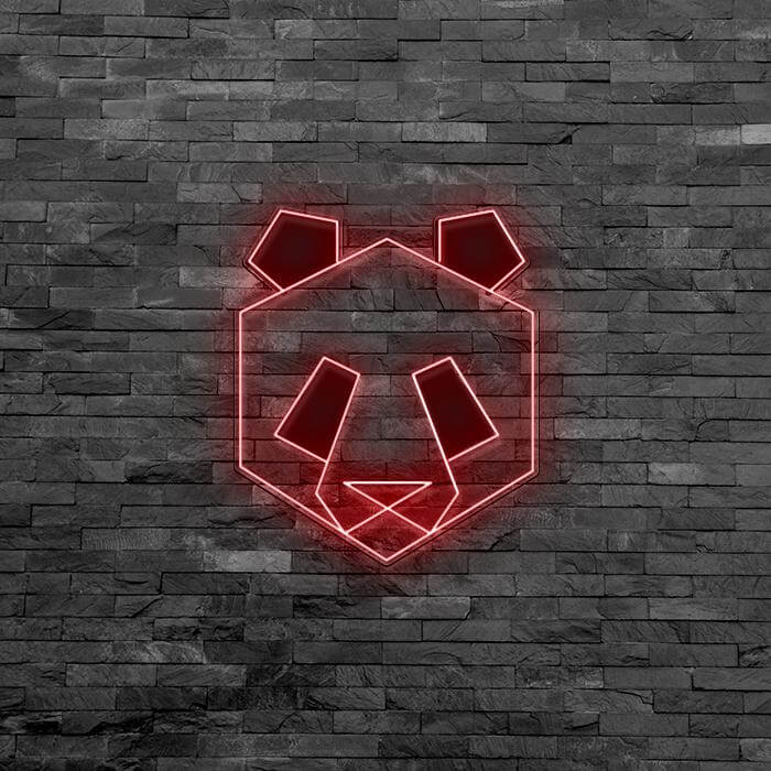 PANDA 🐼 - Good Vibes Neon