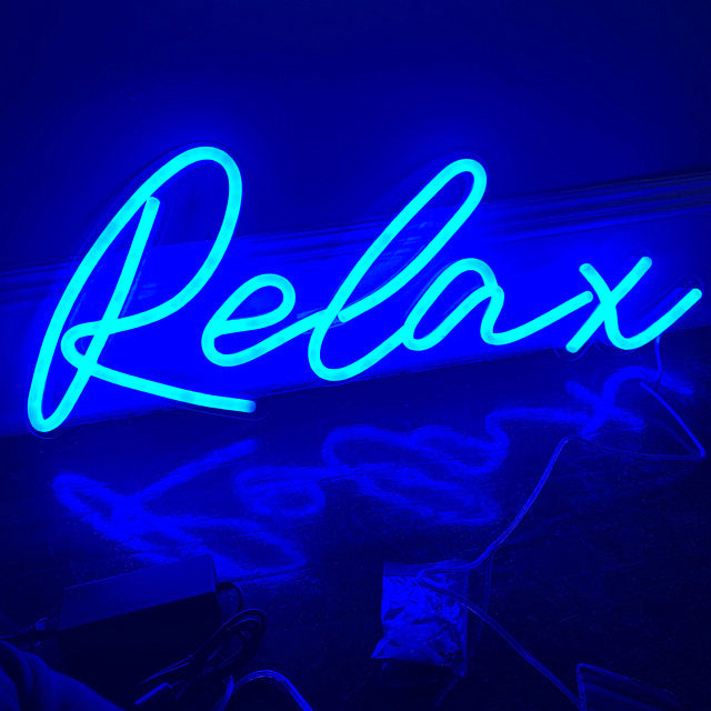 Relax - Good Vibes Neon