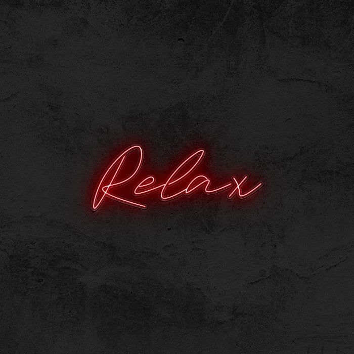 Relax - Good Vibes Neon
