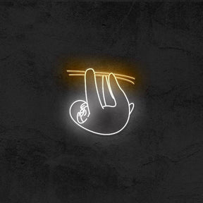 Lazy Sloth - Good Vibes Neon
