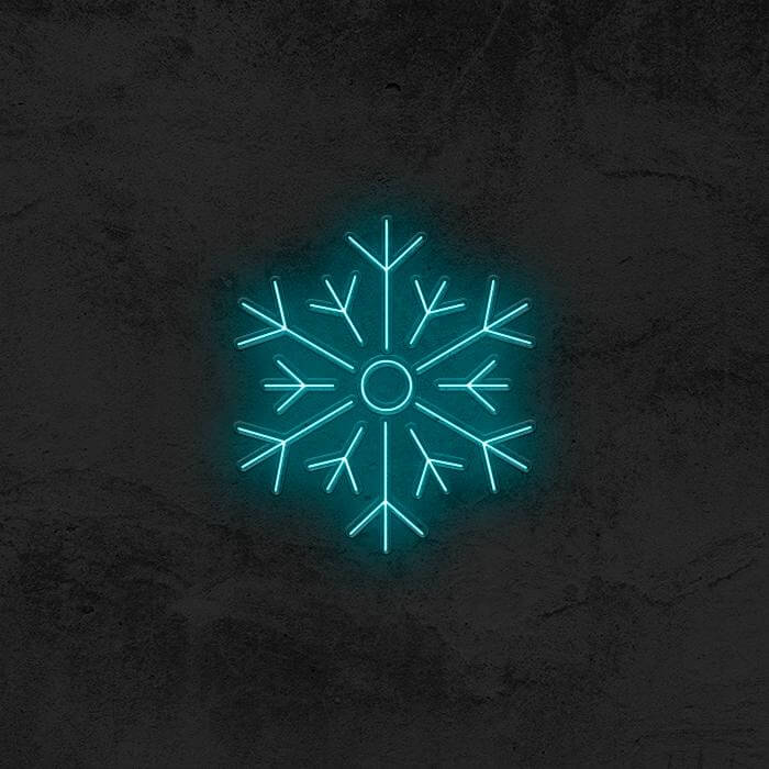 Snowflake Neon Sign