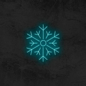 Snowflake Neon Sign