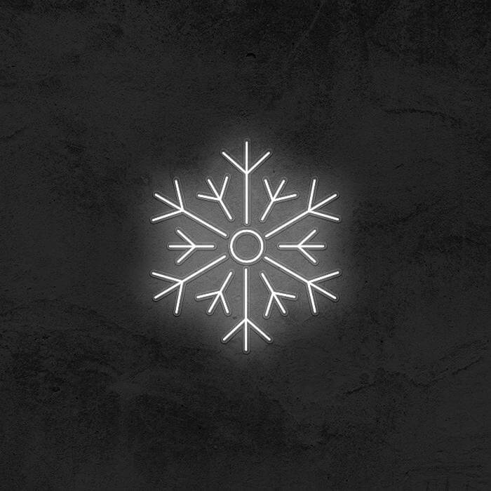 Snowflake Neon Sign