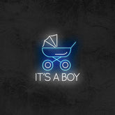 Boy Baby 👼 Stroller - Good Vibes Neon