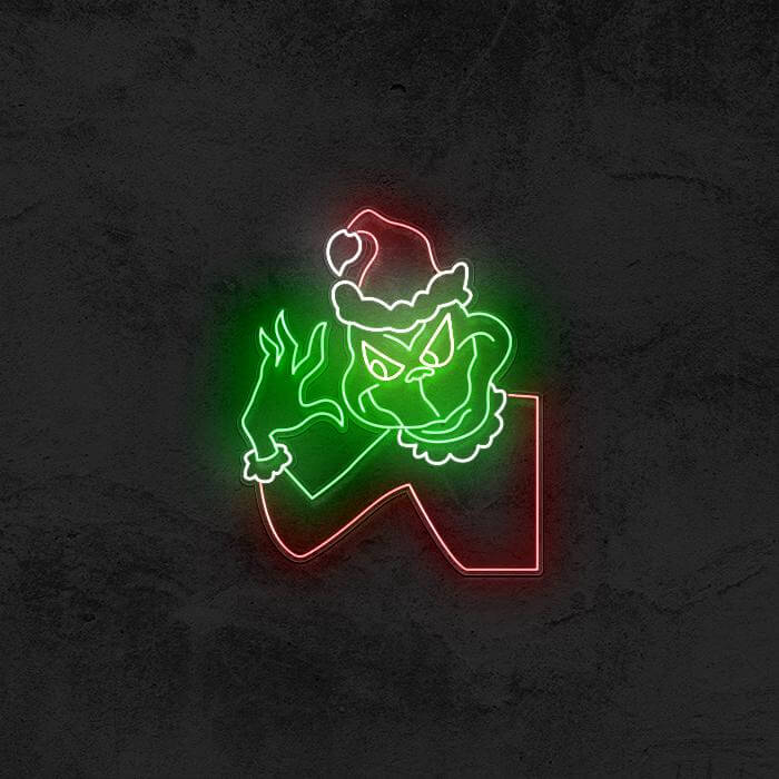The Grinch Neon Sign