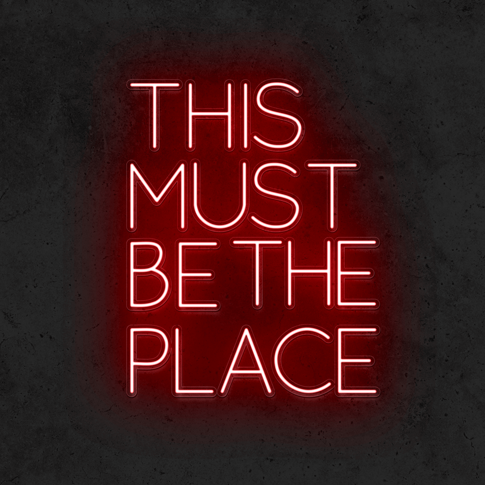 This Must Be The Place - Good Vibes Neon