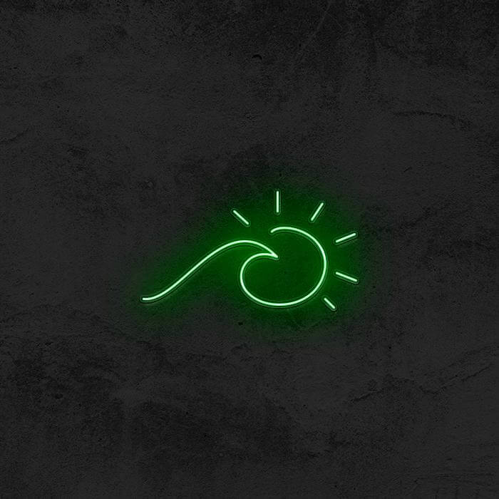 Sun and Wave - Good Vibes Neon