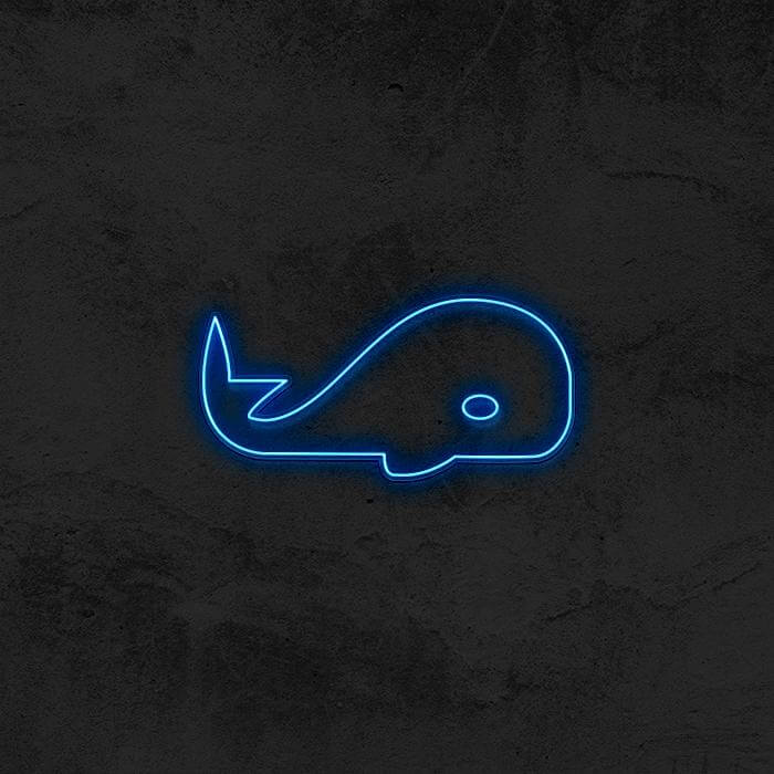 Whale 🐳 - Good Vibes Neon