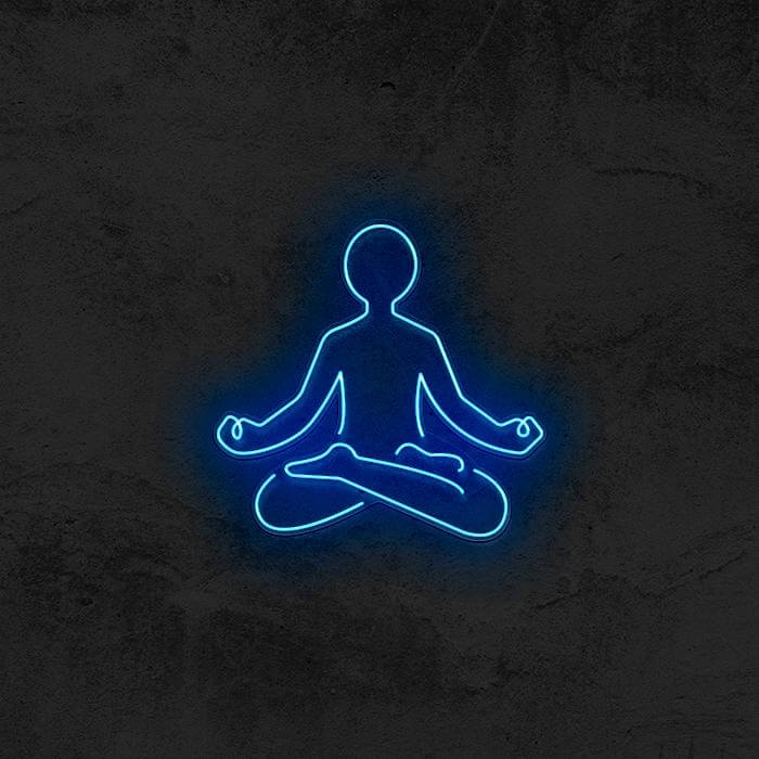 YOGA MAN 🧘‍♂️ - Good Vibes Neon