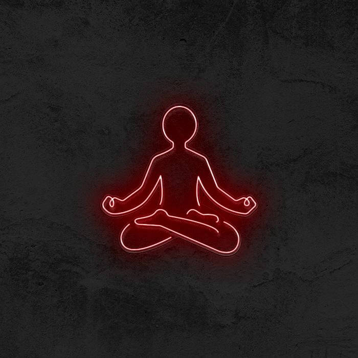 YOGA MAN 🧘‍♂️ - Good Vibes Neon
