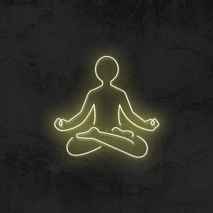 YOGA MAN 🧘‍♂️ - Good Vibes Neon